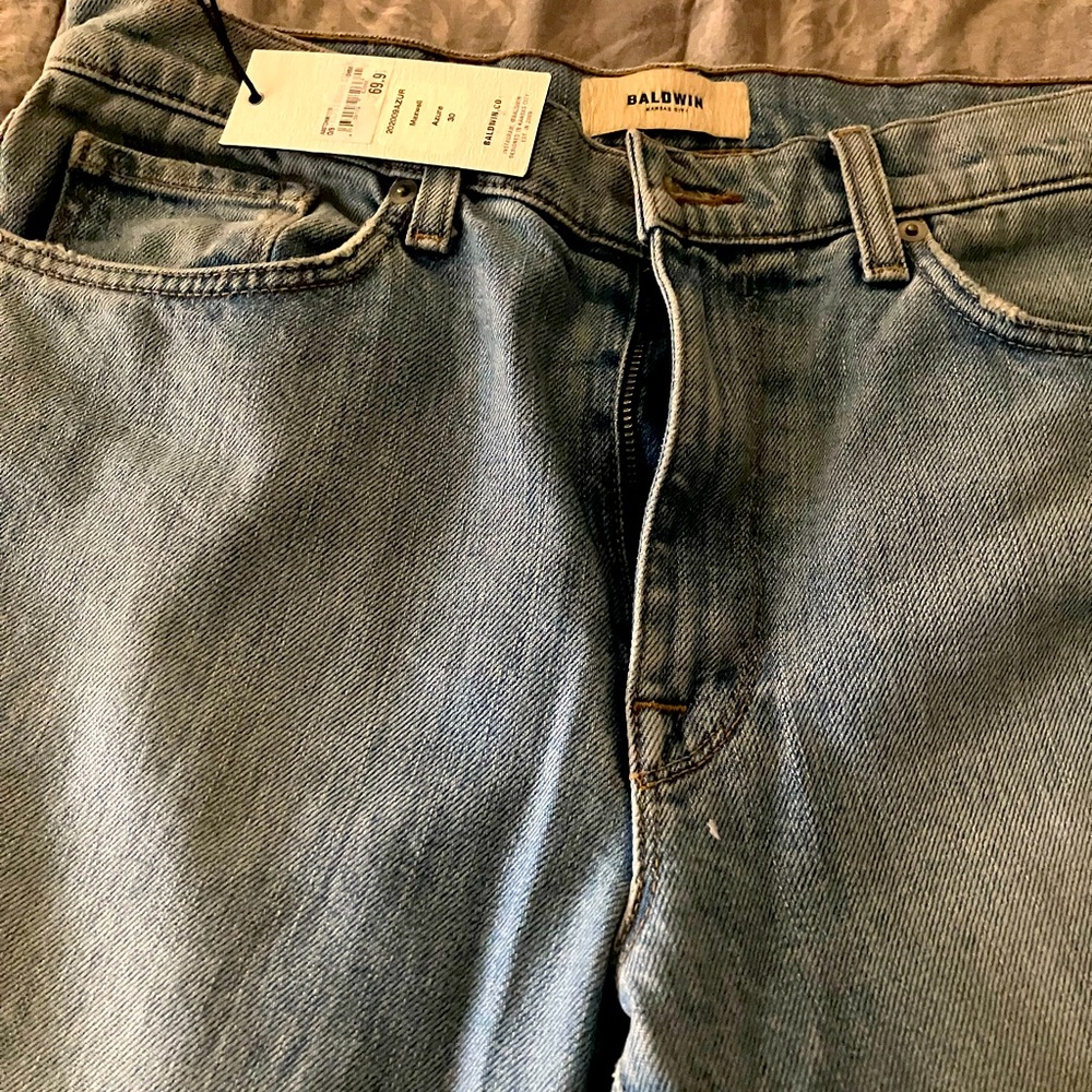 Baldwin Co. Jeans size 30, Maxwell Azure